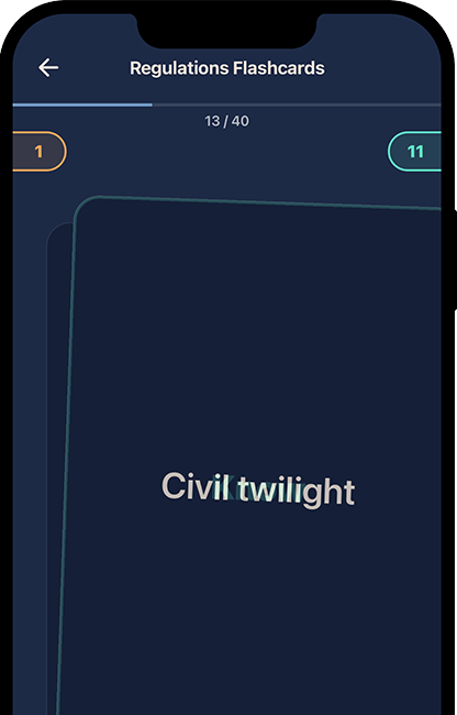 FAA Part 107 flashcards screenshot